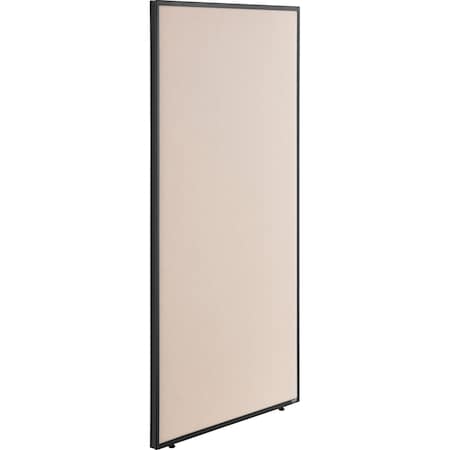 Global Industrial Office Partition Panel, 36-1/4W x 72H, Tan 238636TN